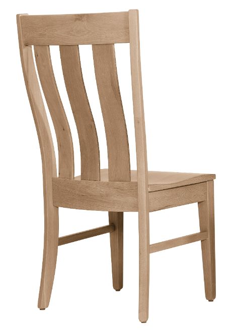 Artisan & Post by Vaughan-Bassett Dovetail Bleached White Vertical Slat Dining Side Chair-2