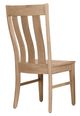Artisan & Post by Vaughan-Bassett Dovetail Bleached White Vertical Slat Dining Side Chair-2