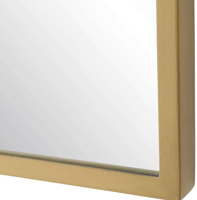 Uttermost® Caddington Brass Tall Mirror-4