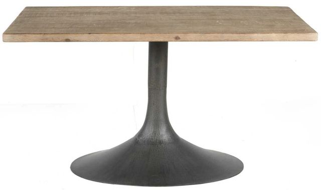 Nest Home Collections Megan Medium Gray Dining Table with Iron Base-2