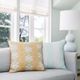 Laura Park Designs Lily Pond Apricot 22" x 22" Toss Pillow-2