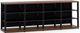 Salamander Designs® Synergy Quad 30 AV Cabinet-Dark Cherry/Black-0