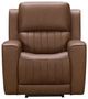 BarcaLounger® Pierce Homerun Cinnamon Leather Power Recliner-3