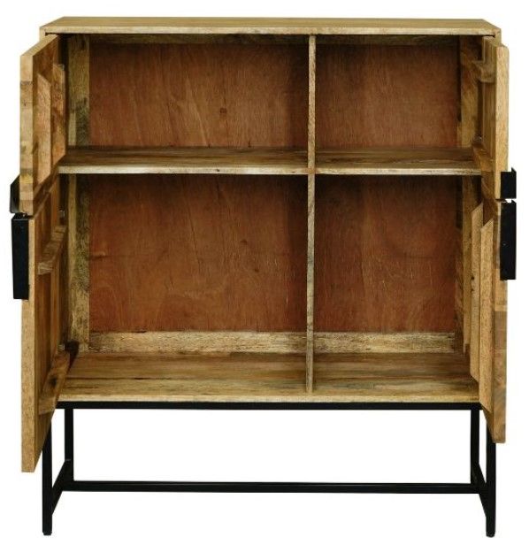 Jaipur Furniture Agra Brown Cabinet-2