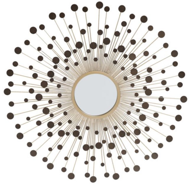 Signature Design by Ashley® Morwenna Bronze/Gold Accent Mirror-0