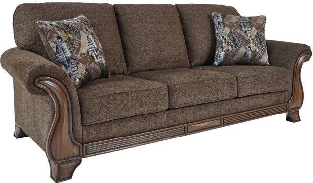 Benchcraft® Miltonwood 2-Piece Teak Living Room Set-1