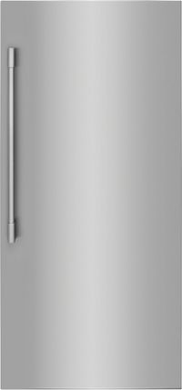 Front view of the Frigidaire Professional® 33 in. 18.9 Cu. Ft. Stainless Steel Built In Counter Depth Column Refrigerator