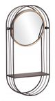 Zuo Modern Saroni Gold Mirror Shelf-4