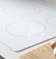 GE® 36" White Electric Cooktop-2