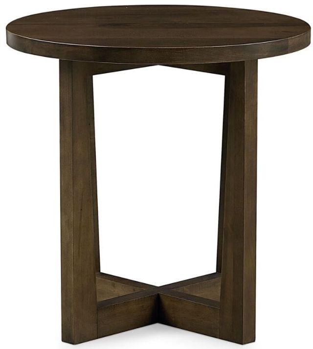 Bassett® Furniture Customizable BenchMade Liam Round End Table-1