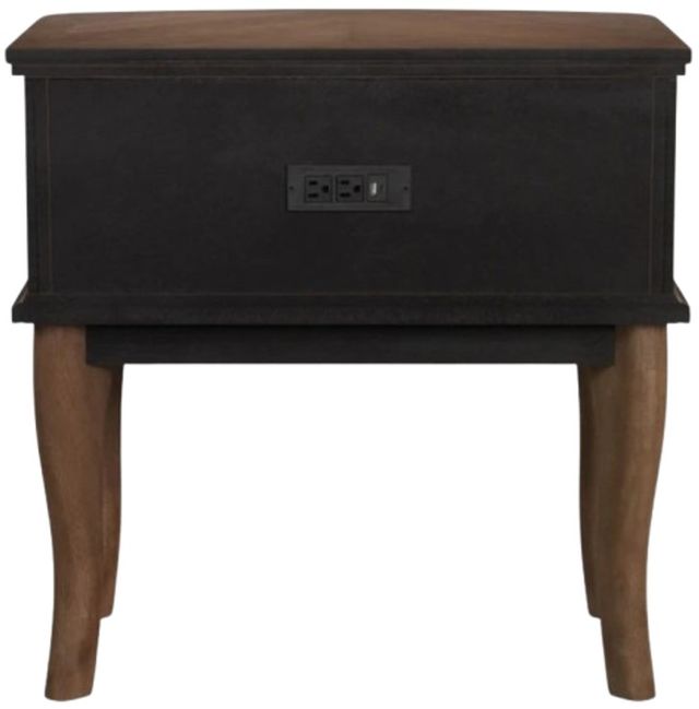 Flexsteel® Bellevue Whiskey Brown Open Nightstand-4