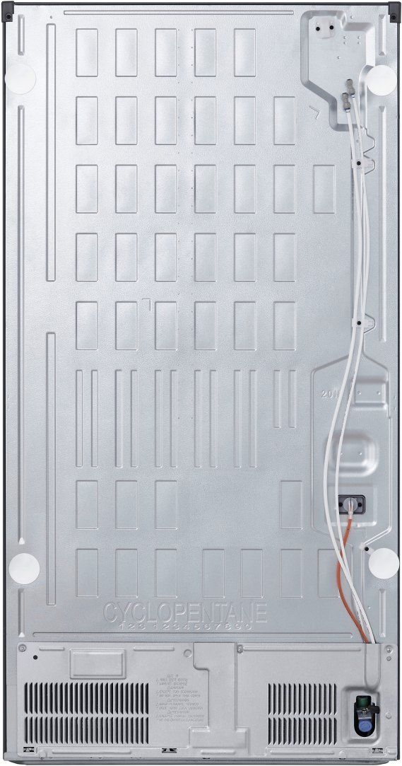 LG 36" 28.6 Cu. Ft. PrintProof™ Stainless Steel Standard-Depth MAX™ 4-Door French Door Refrigerator with Craft Ice and Mini Craft Ice-3