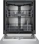 Bosch® 300 Series 24'' Brushed Steel Anti-Fingerprint Front Control Built In Dishwasher-1