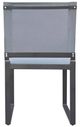 VIG Furniture Renava Kayak 2-Piece Dark Charcoal Outdoor Dining Chair-4