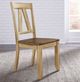 Liberty Furniture Lindsey Farm Brown/Natural Splat Back Dining Side Chair-1