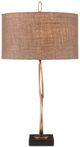 Currey & Company Shelley Antique Brass/Dark Natural Table Lamp-3