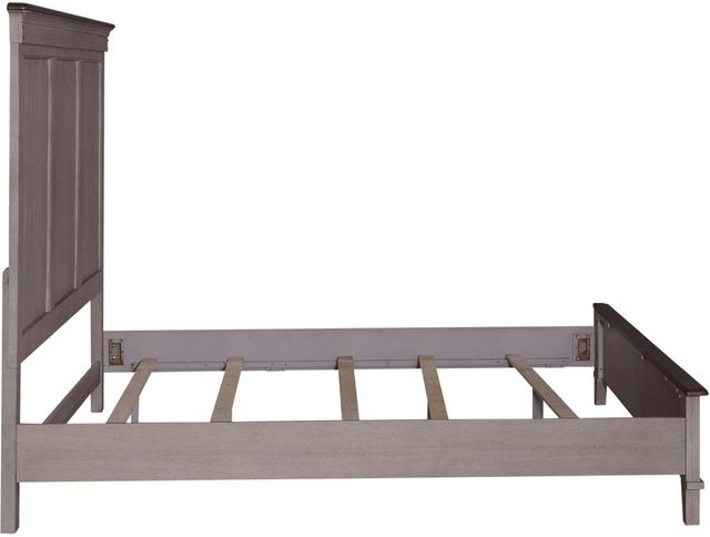Liberty Furniture Ivy Hollow 3-Piece Dusty Taupe/Weathered Linen King Panel Bedroom Set-3