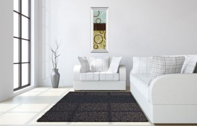 Classy Art Sun Flower I by Natalie Avondet Mirror Framed Wall Art-3