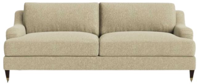 Bassett® Furniture Customizable Stockten English Arm 2- Seater Sofa with Casters-1