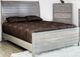 Mako Wood Furniture Sage Gray Queen Panel Bed-0