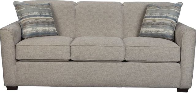 Craftmaster® Customizable Craftmaster Essentials Drawstring Back Three Cushion Sofa-3