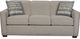 Craftmaster® Customizable Craftmaster Essentials Drawstring Back Three Cushion Sofa-3