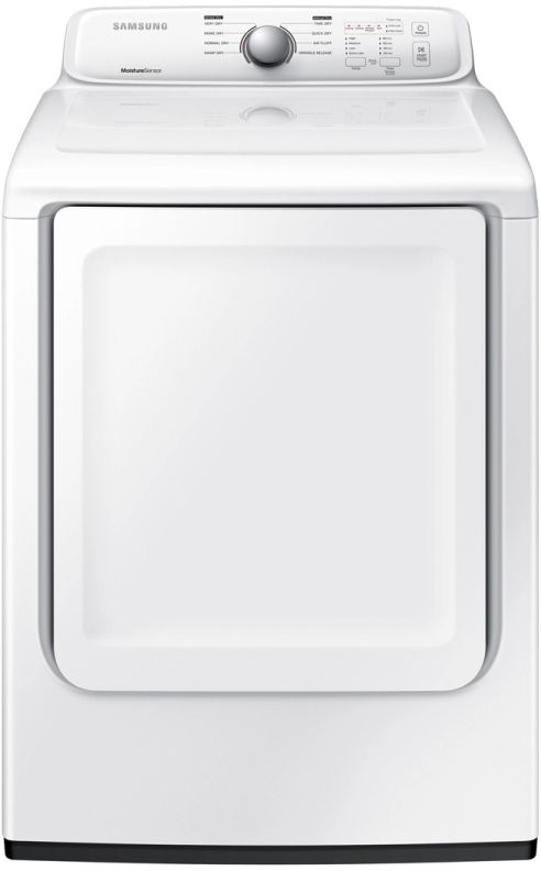 Samsung 7.2 Cu. Ft. White Gas Dryer-0