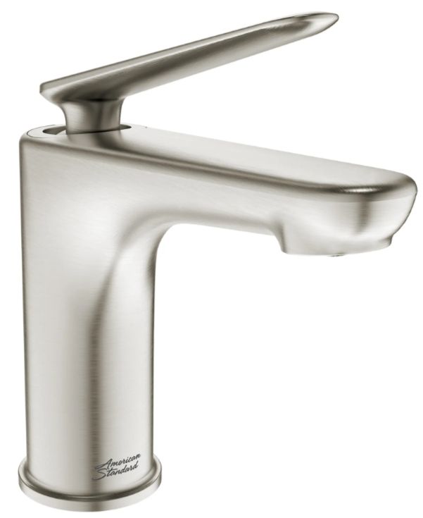 American Standard Studio® S Brushed Nickel Single Hole Single-Handle Bathroom Faucet with Lever Handle-0