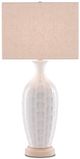 Currey & Company Saraband Beige/Cream/Sky Blue Table Lamp-2