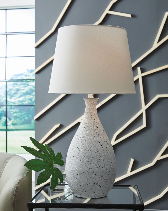 Signature Design by Ashley® Wyattford Black/White Table Lamp-2
