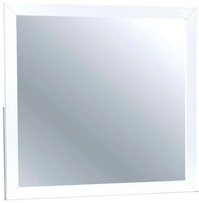 Furniture of America® Lennart White Dresser Mirror-0