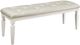 Homelegance® Allura White Bench-0