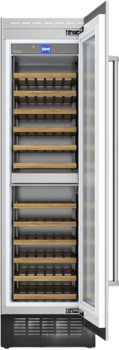 Viking® Veil Series 24" Panel Ready Right Hinge Built-In Wine Column-1