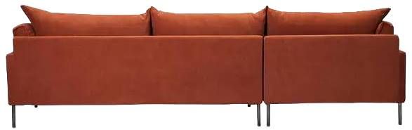 Moe's Home Collection Jamara 2-Piece Burnt Auburn Left-Arm Facing Sectional and Chaise-3