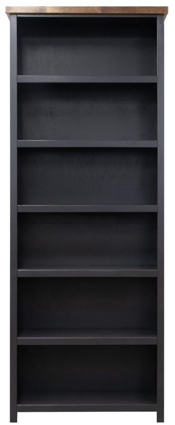 Legends Home Essex Sandstone/Whiskey 86" Bookcase-3