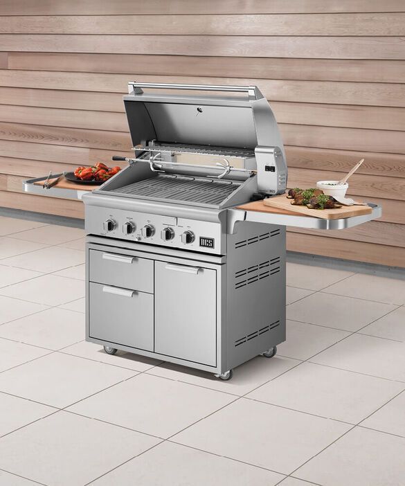 DCS Series 7 3-Burner Stainless Steel Built-In Natural Gas Grill-4