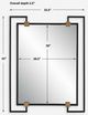 Uttermost® Ivey Black Rectangular Mirror-3