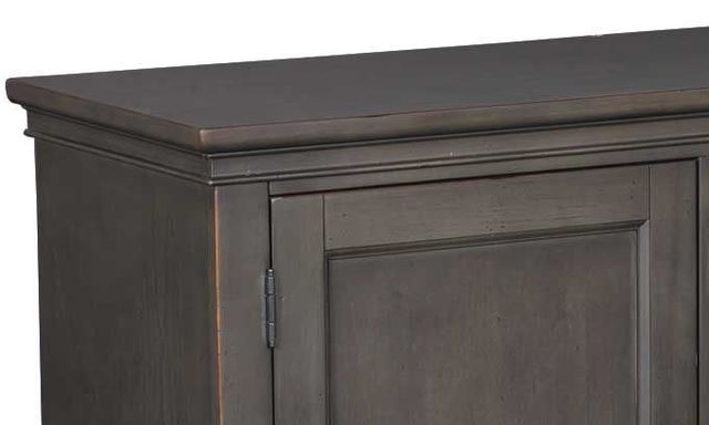 aspenhome® Oxford Peppercorn Door Bookcase-2