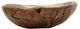 A & B Home Brown Teak Decorative Bowl-1