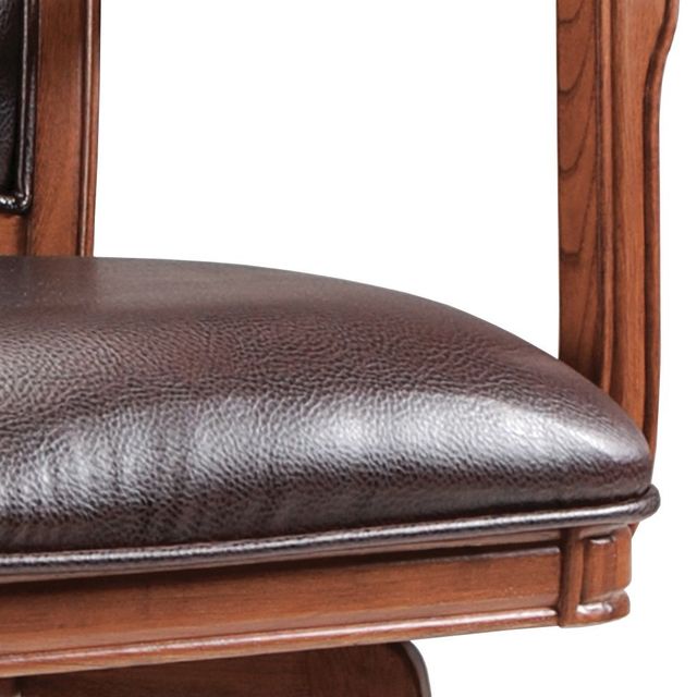 HH2 Home Park View Medium brown Oak Office/Game Chair-2