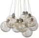 A & B Home Glass Drop Globes Chandelier-1