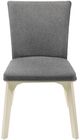 Coaster® Biloxi Gray/White Upholstered Dining Side Chair-1