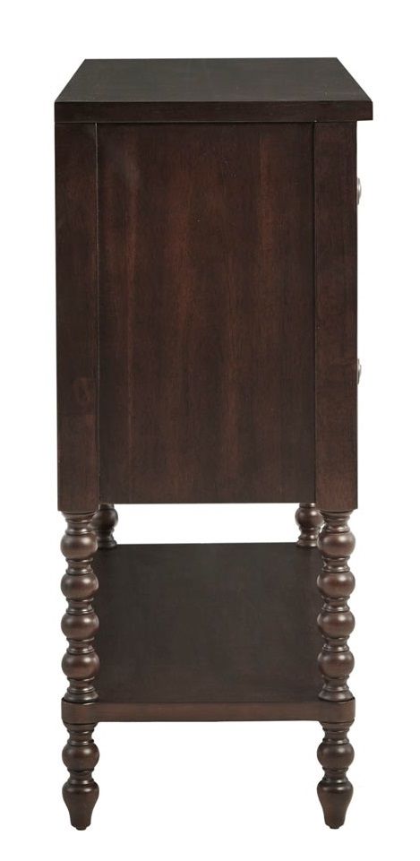 Olliix by Madison Park Signature Beckett Morocco Brown Two-Drawer Accent Chest-1