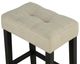 Furniture of America® Zanaide 3-Piece Gray/Beige Dining Table Set with Black Base-4