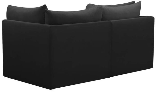 Meridian Furniture Jacob Black 66" Modular Velvet Sofa-3