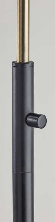 Adesso® Patrick Black Floor Lamp-3