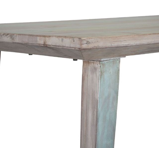 Home Trends & Design Ibiza Vintage Teal Dining Table-2