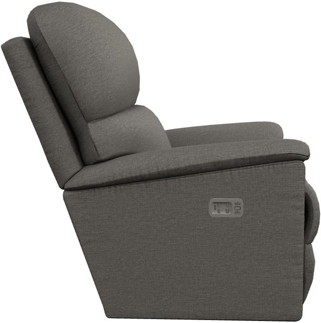 La-Z-Boy® Brooks Charcoal Fabric Power Wall Recliner with Headrest and Lumbar-2