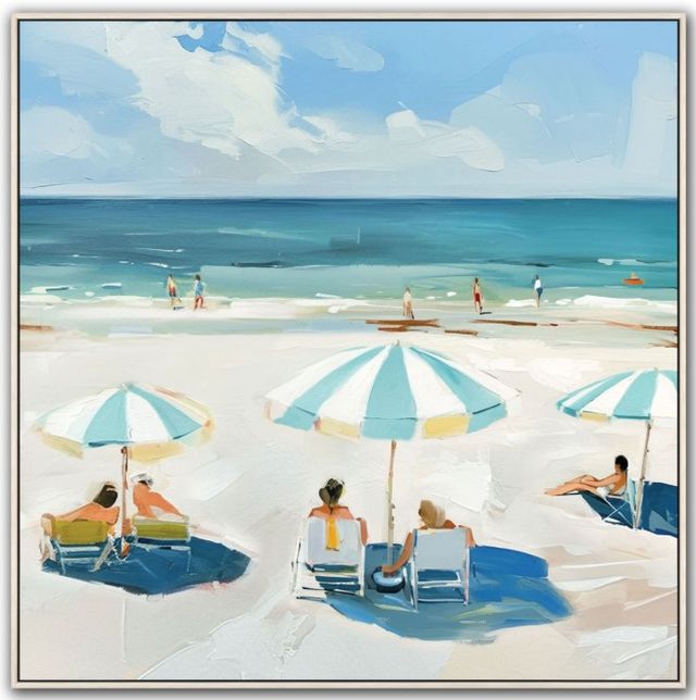 Classy Living Adventurous Under the Umbrella I Wall Art-0