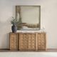 Classic Home Cleveland Sandy Taupe 4-Door Cabinet-1